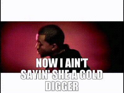 ain't sayin she a gold digger